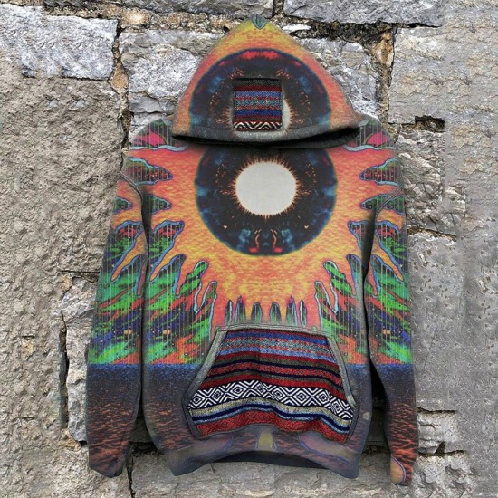 Men's sun pattern sweatshirt HE1007-01-03 Men's sun pattern sweatshirt HE1007-01-03