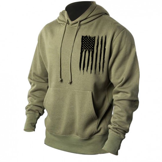 American retro hoodie men's hooded sports top HF2305-03-02 American retro hoodie men's hooded sports top HF2305-03-02