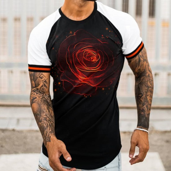 Rose Comfort Release Loose T-Shirt HF2114-04-02 Rose Comfort Release Loose T-Shirt HF2114-04-02
