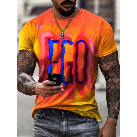 Colorful strange feeling - unique T-shirt HF2202-03-01 Colorful strange feeling - unique T-shirt HF2202-03-01